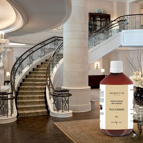 Flacon de parfum Villa Elegancia  Boisé – luxueux – rassurant