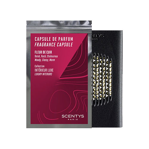 Capsule de parfum d'intérieur Fleur de cuir